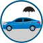 Car Insurance Icons Set icon 64x64